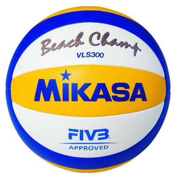 Mikasa VLS 300 BEACH CHAMP Beachvolle,blau Volleyball