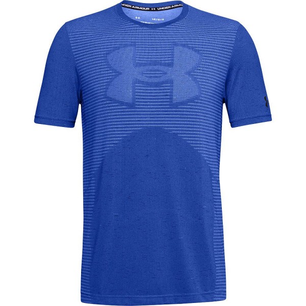 Under Armour UA Seamless Logo SS,Emotion Blue / T-Shirt - Bild 1