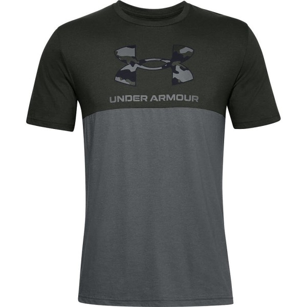Under Armour UA CAMO BIG LOGO SS,Baroque Green / T-Shirt - Bild 1
