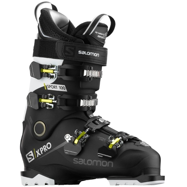 Salomon X PRO 100 Sport CS Skischuh,BLACK/A Skischuh